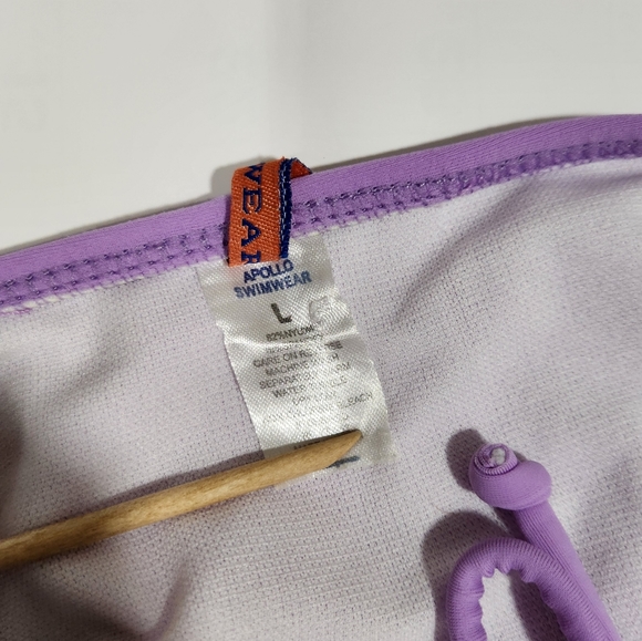 NWOT Apollo Swimwear Tie Side Bottoms size L - Picture 5 of 5